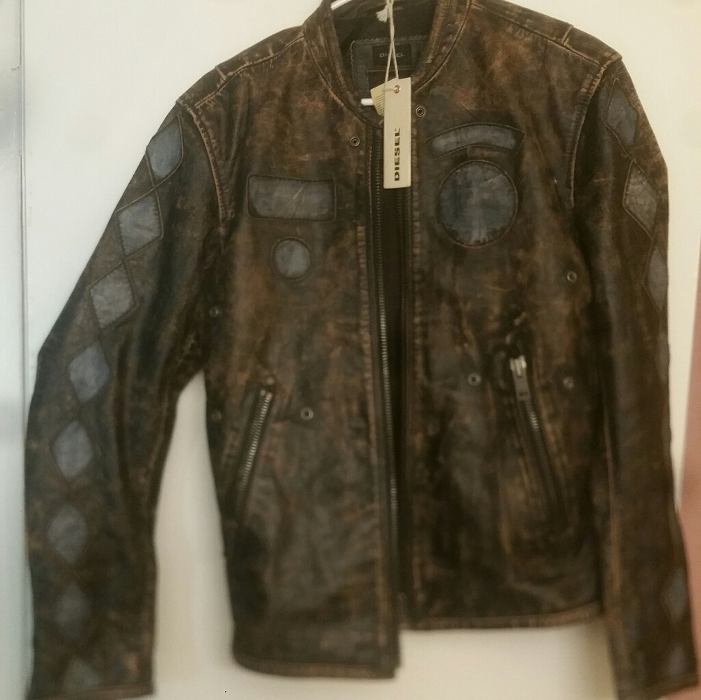 Diesel leather jacket
